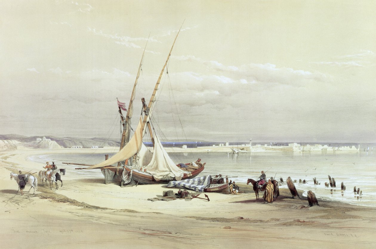 Tsur, antica Tiro, 27 aprile 1839, tavola 69 dal Volume II di 