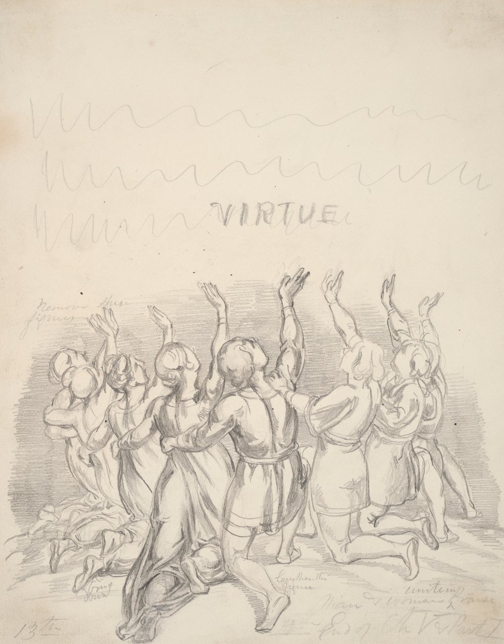 Sei disegni per Nichol