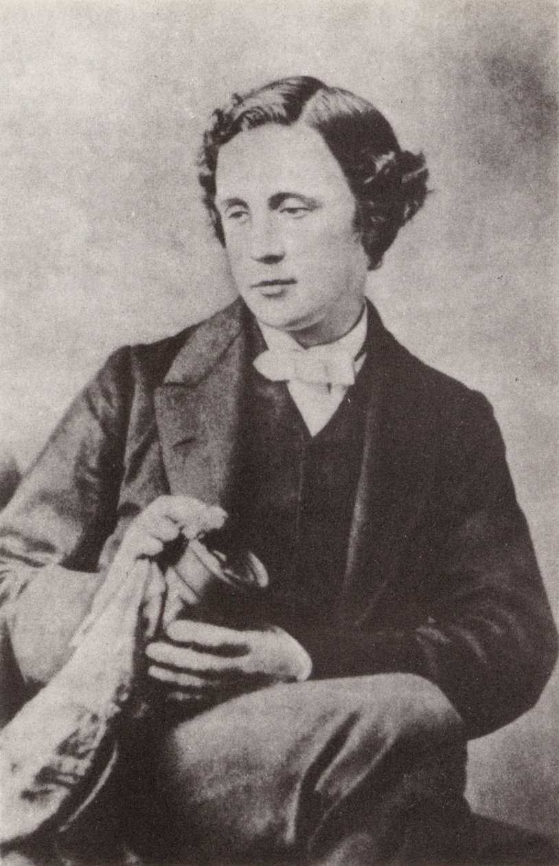 Lewis Carroll, scrittore inglese (foto b/n) da David Scott Lieutenant-Colonel (after) Dodgson