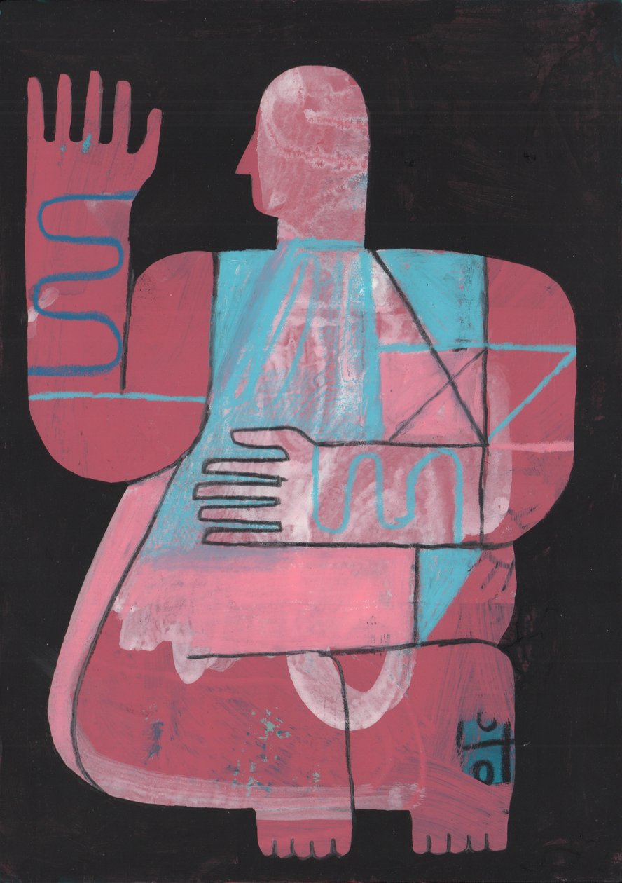 Nero e blu 5 da David Shillinglaw