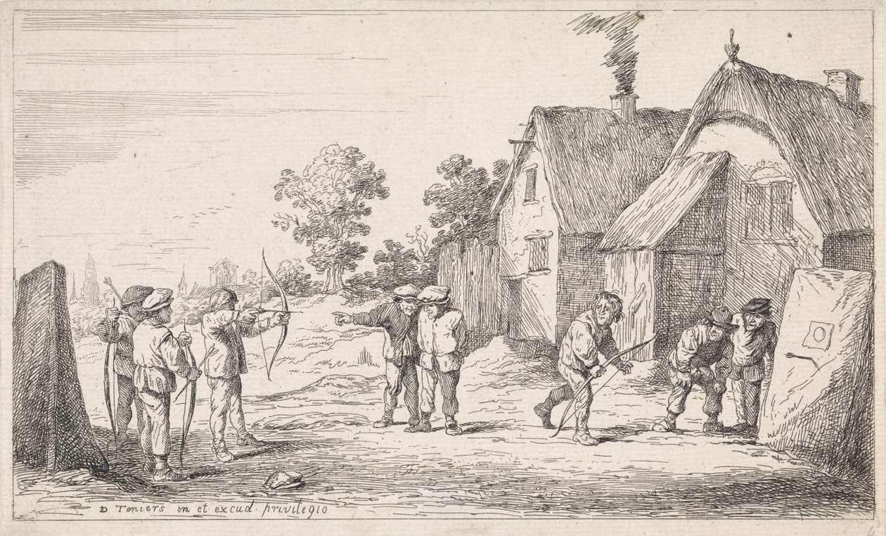 Arcieri da David Teniers (II)