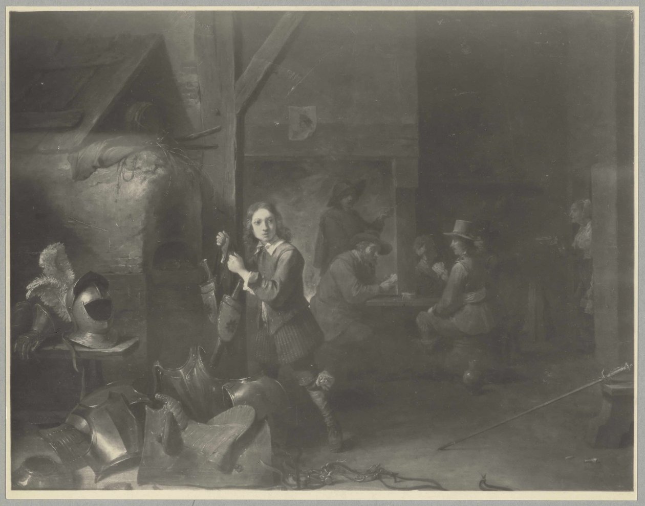 Casa di guardia da David Teniers the Younger
