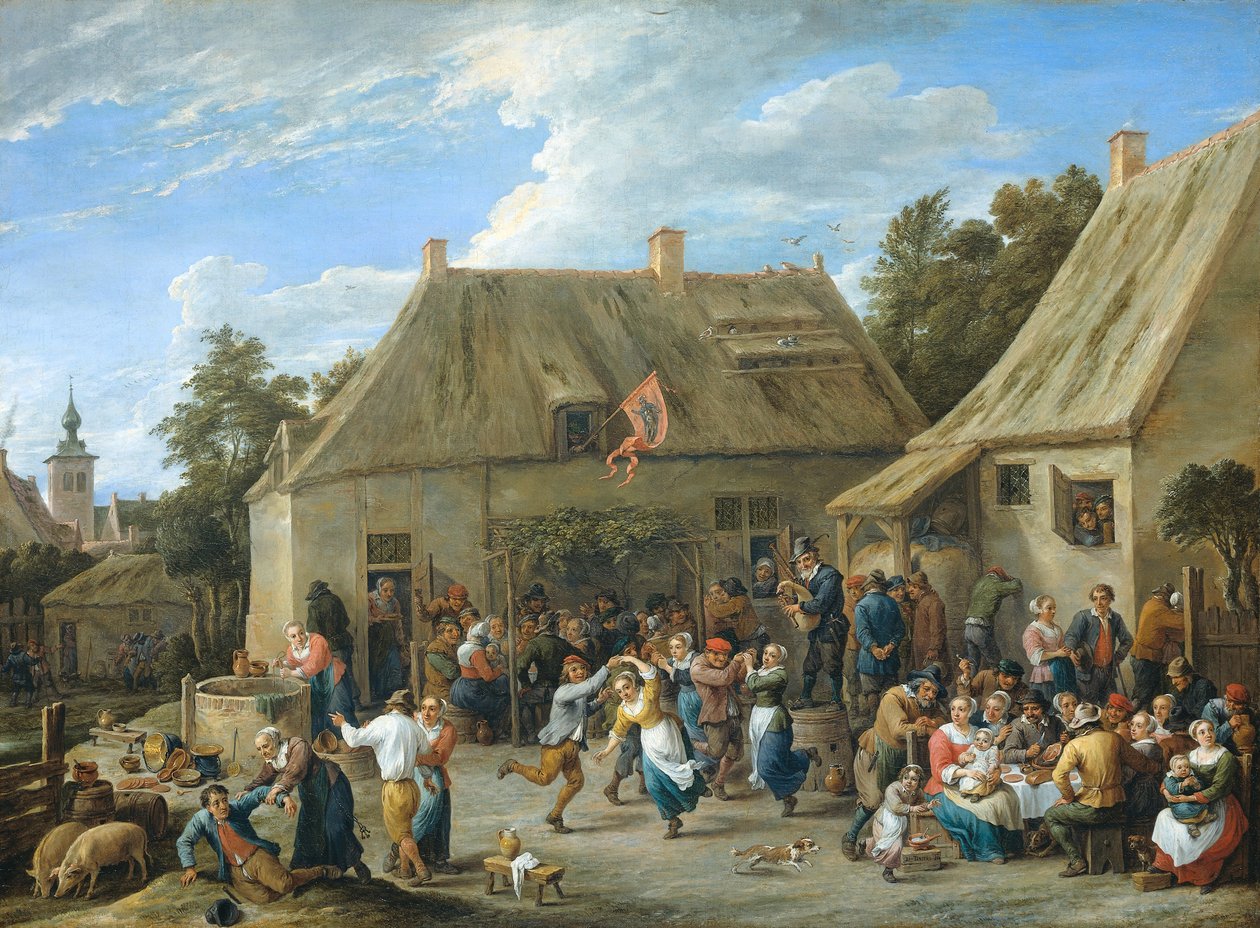Kermesse contadina da David Teniers the Younger