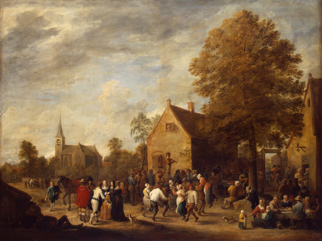 Festa rurale da David Teniers the Younger