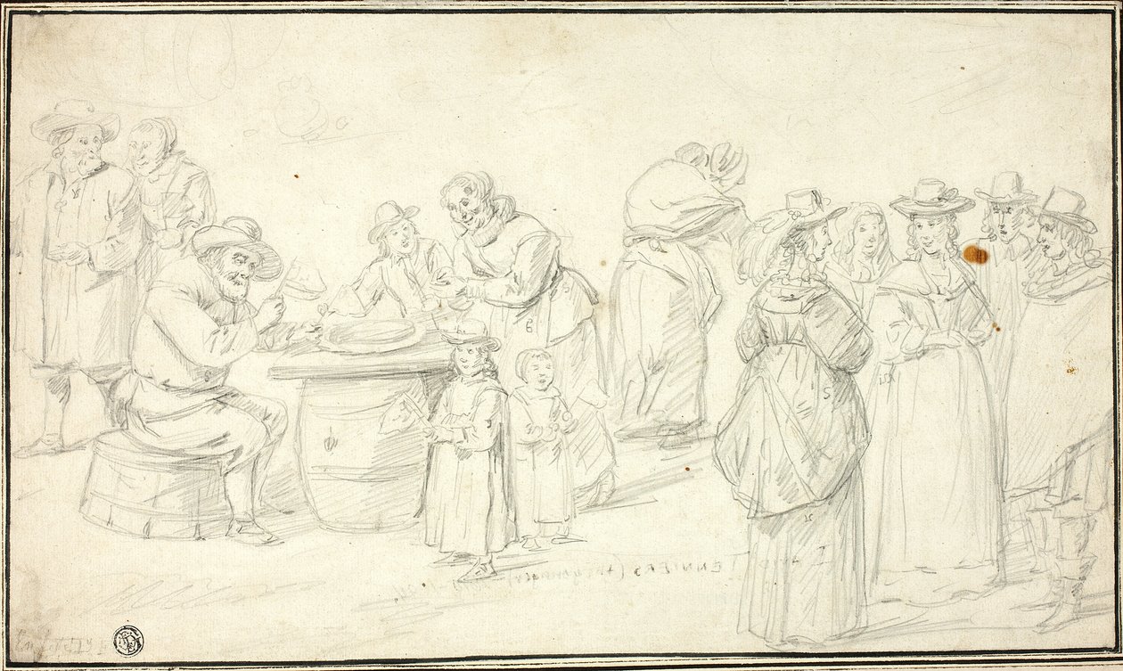 Studio per il Festival Country vicino ad Anversa da David Teniers the Younger