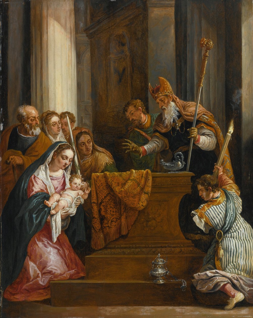 La presentazione al Tempio da David Teniers the Younger