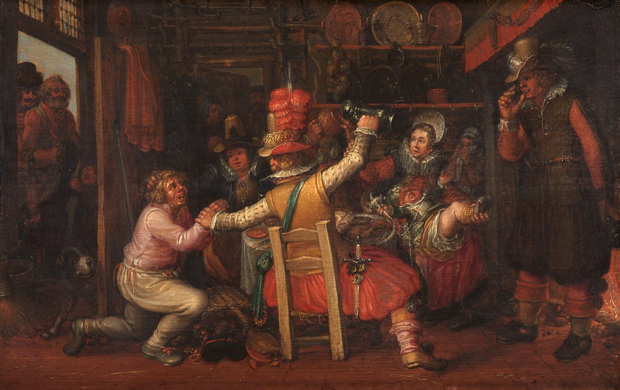 Il Dolore del Contadino da David Vinckboons (I) (workshop of)
