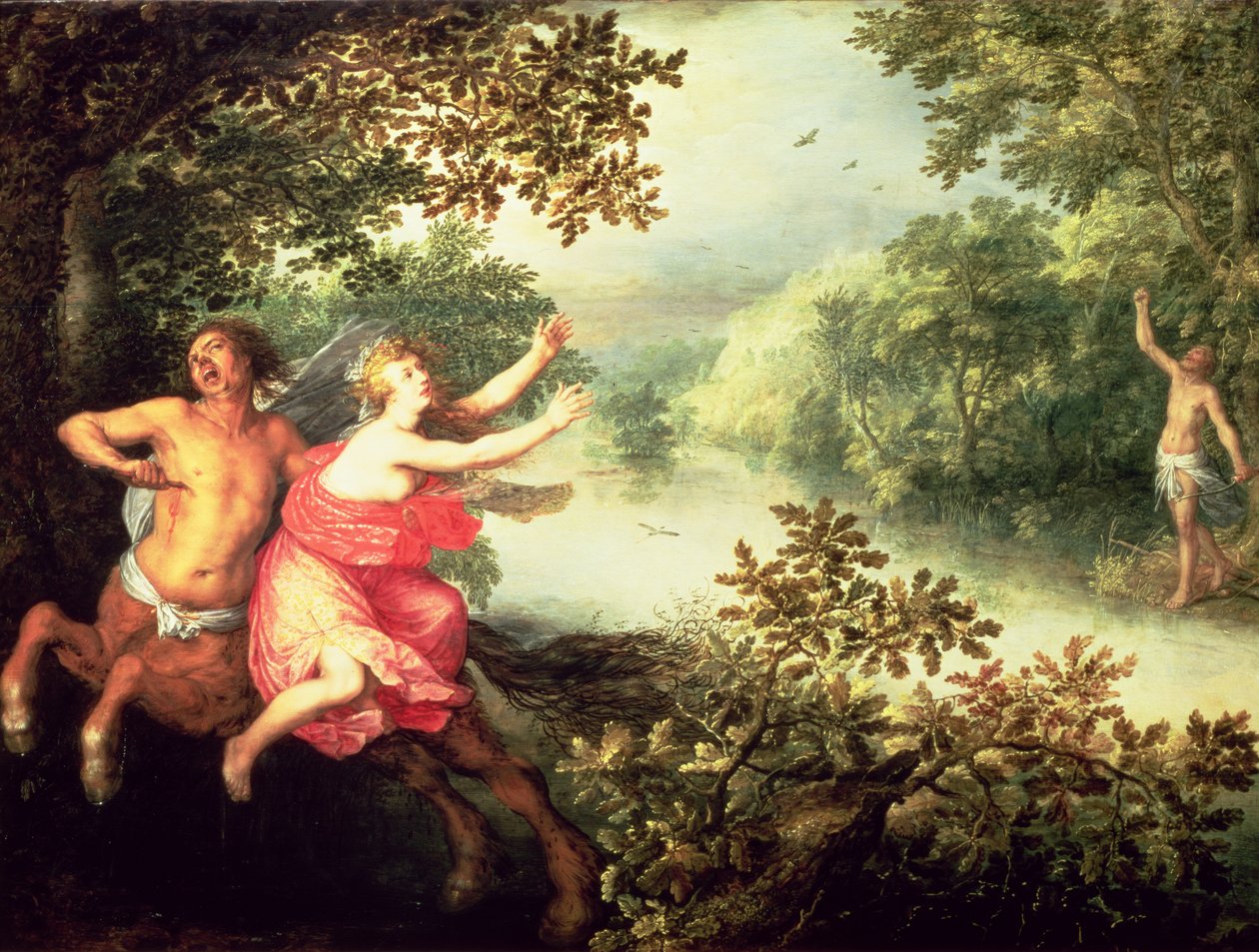 Ercole, Deianira e il centauro Nesso, 1612 da David Vinckboons