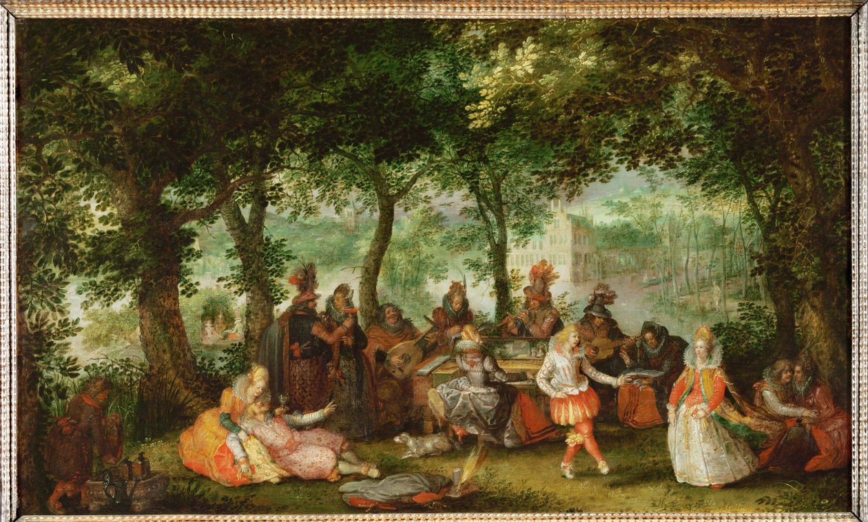 La festa in campagna da David Vinckeboons