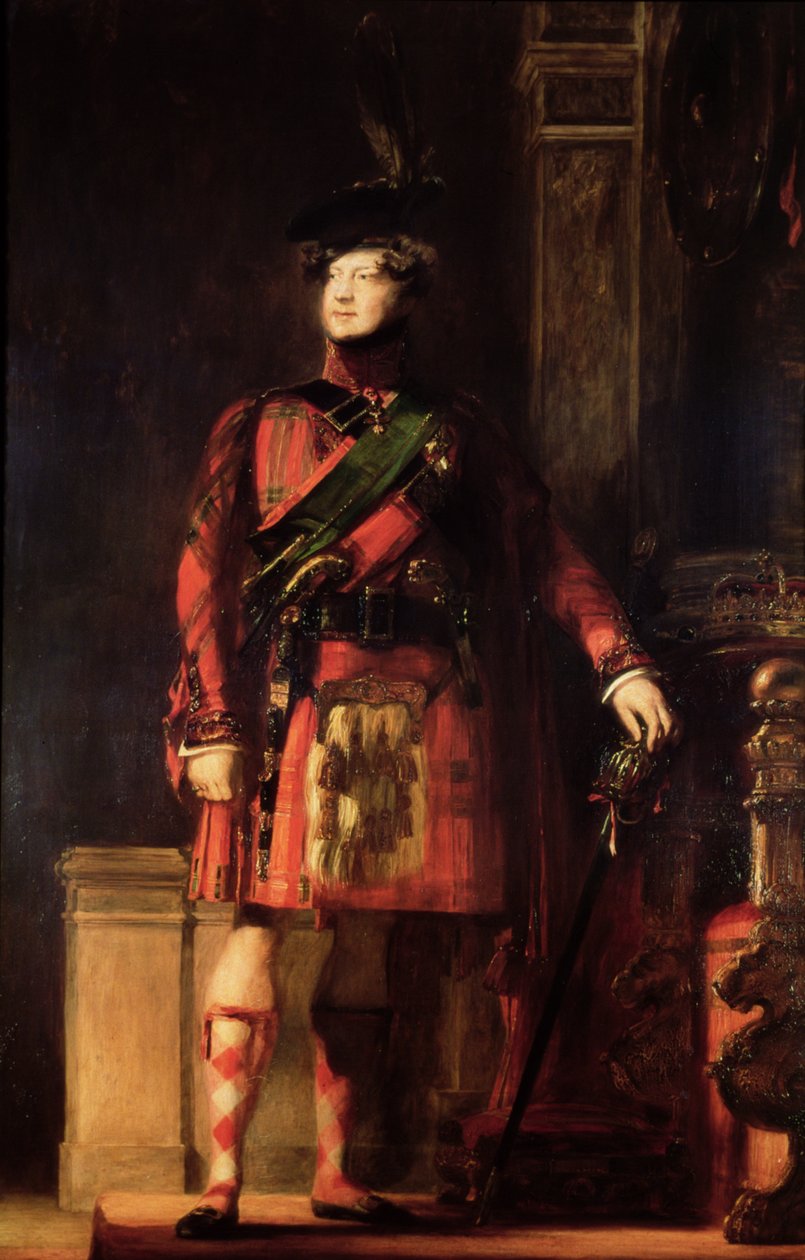 Giorgio IV in Abito Scozzese da David Wilkie