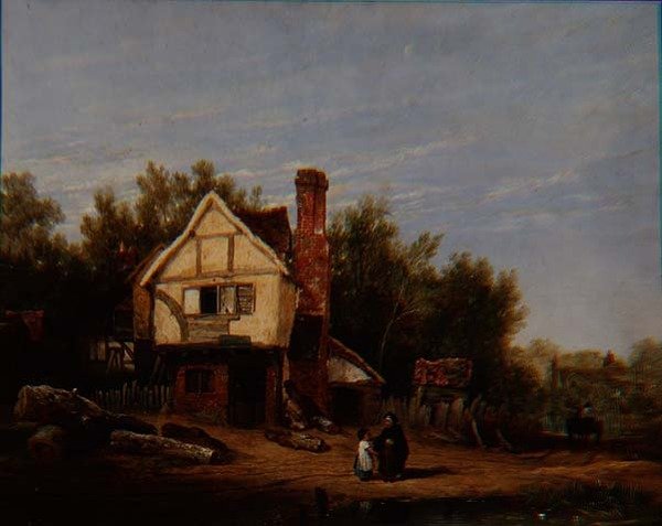 Paesaggio con cottage da David Wilkie