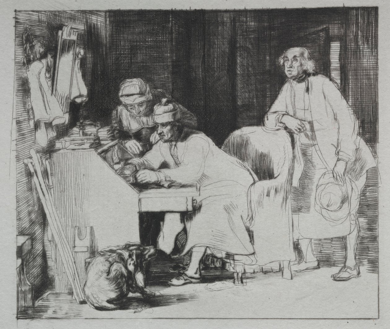 La ricevuta persa, 1824 da David Wilkie