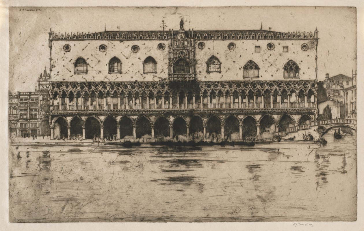 Palazzo Ducale da David Young Cameron