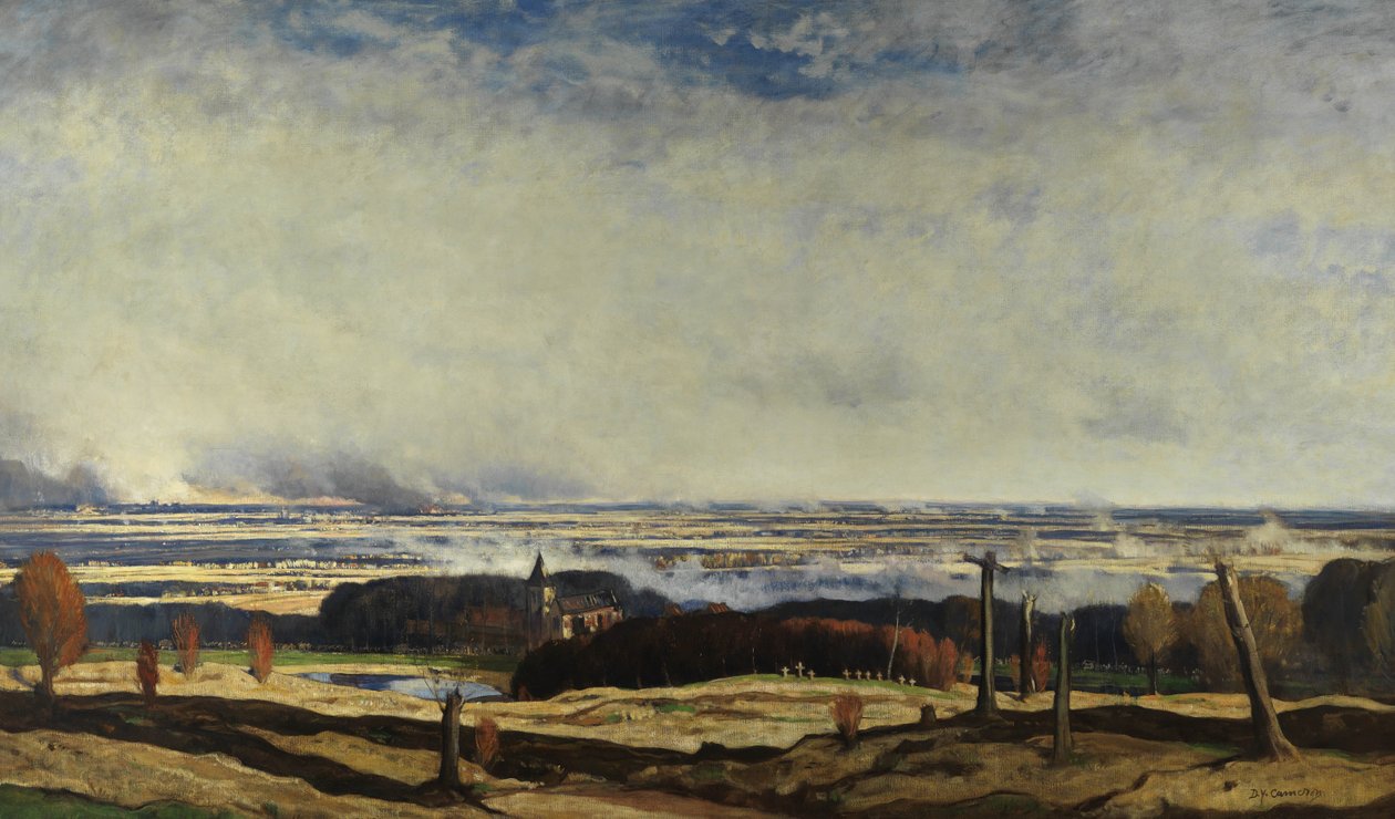 Fiandre da Kemmel, 1919-20 da David Young Cameron