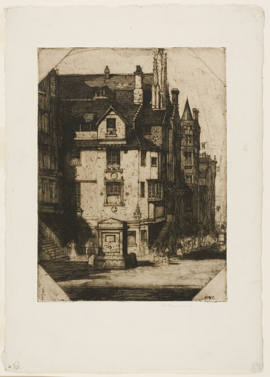 Casa di John Knox da David Young Cameron