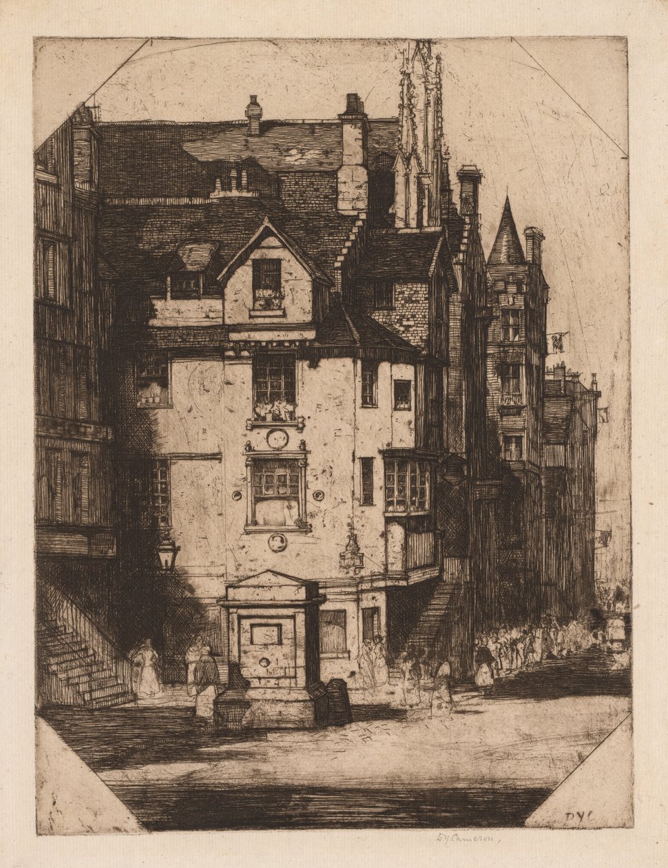 Casa di John Knox, 1905 da David Young Cameron
