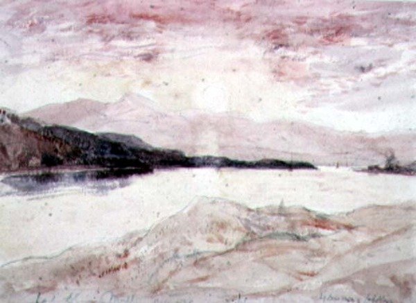 Loch Aline, Argyllshire: Veduta da Nord con l