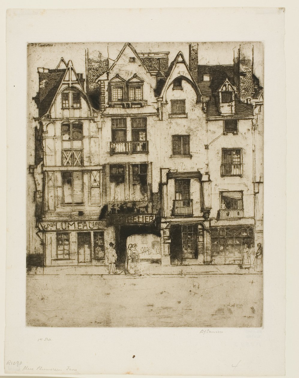 Place Plumereau, Tours da David Young Cameron