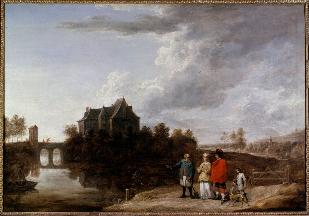 Il castello di Teniers a Perck da David Teniers the Younger