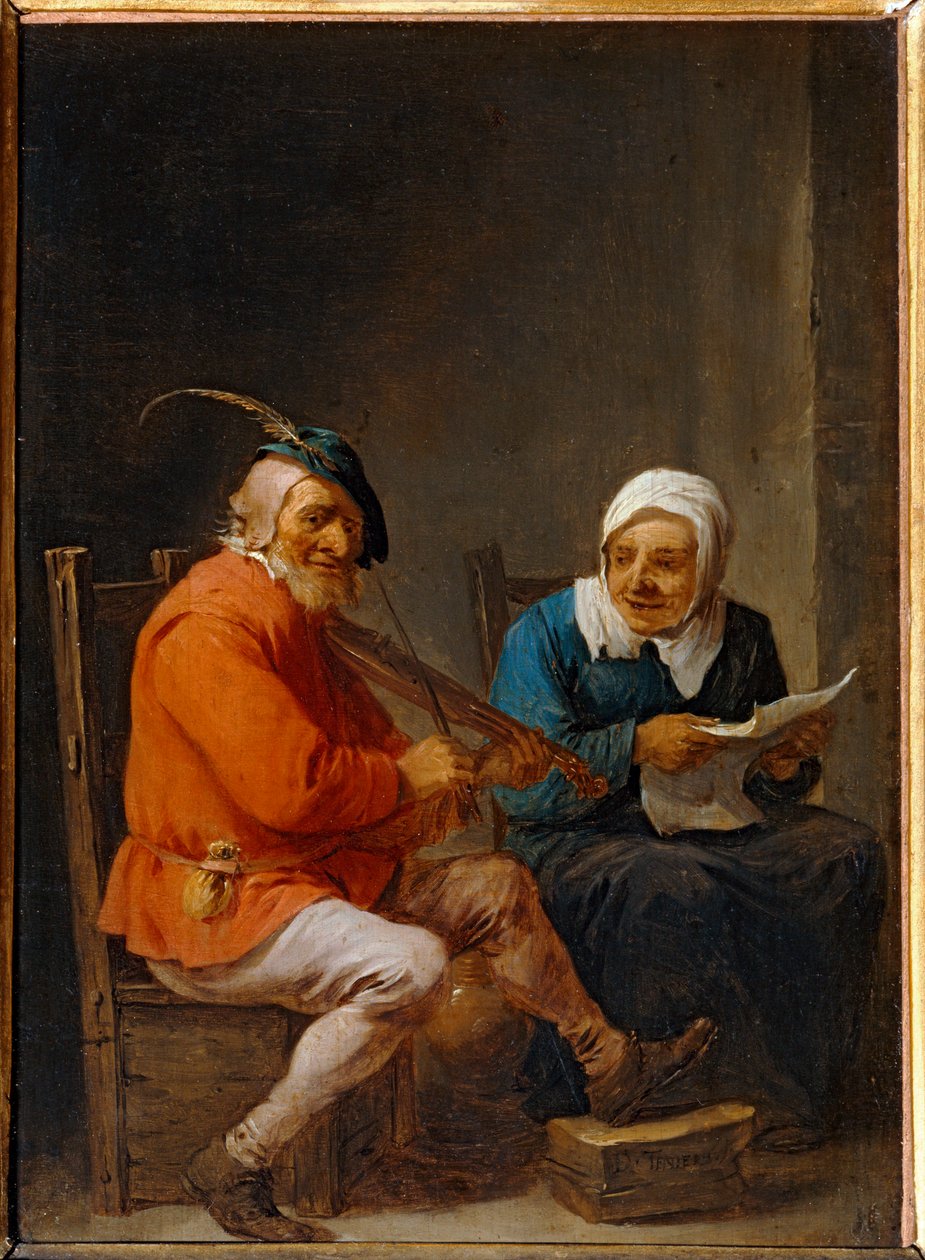 Piccolo duo: coverista e cantante ... da David the Younger Teniers
