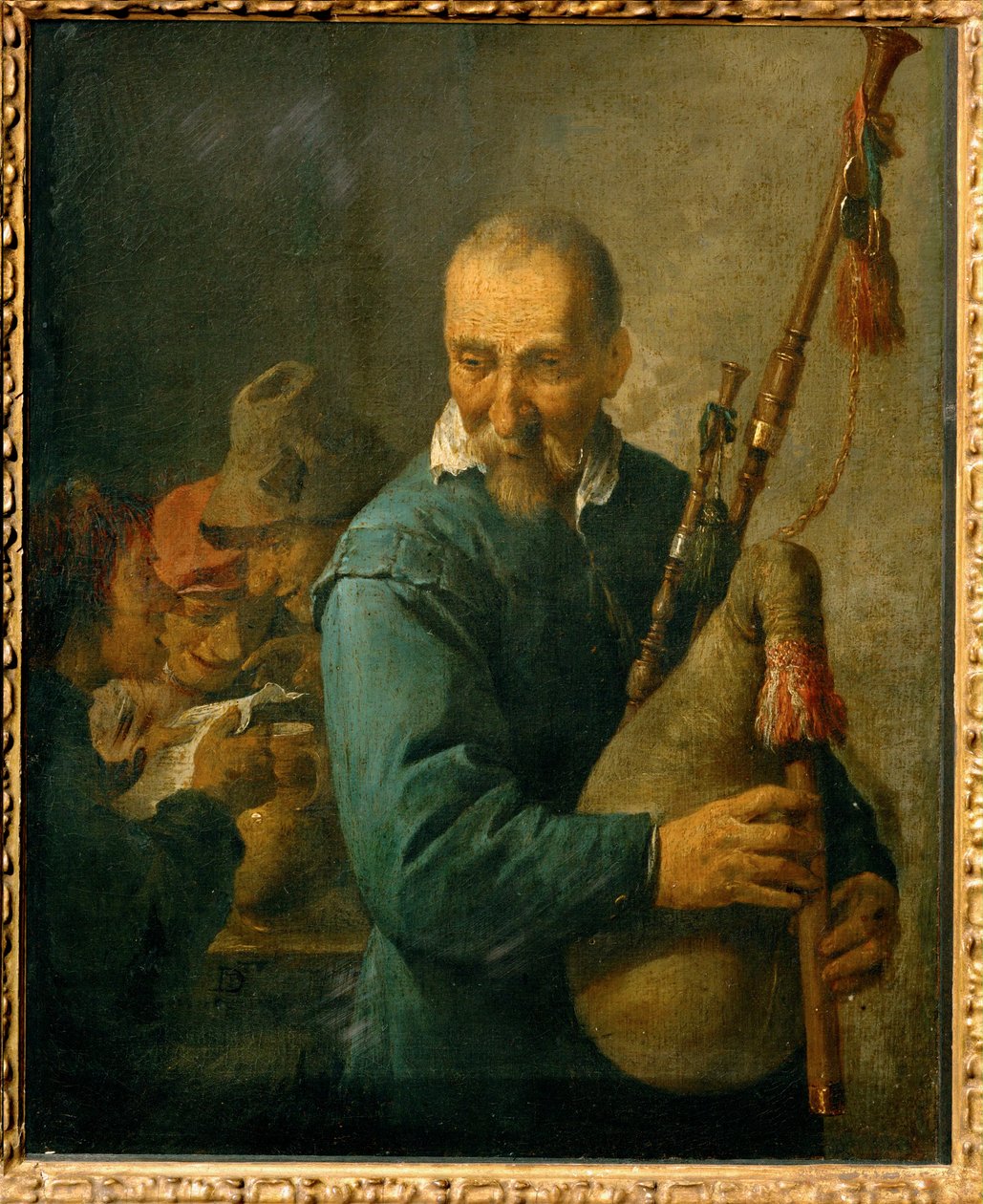 Lo zampognaro ... da David the Younger Teniers