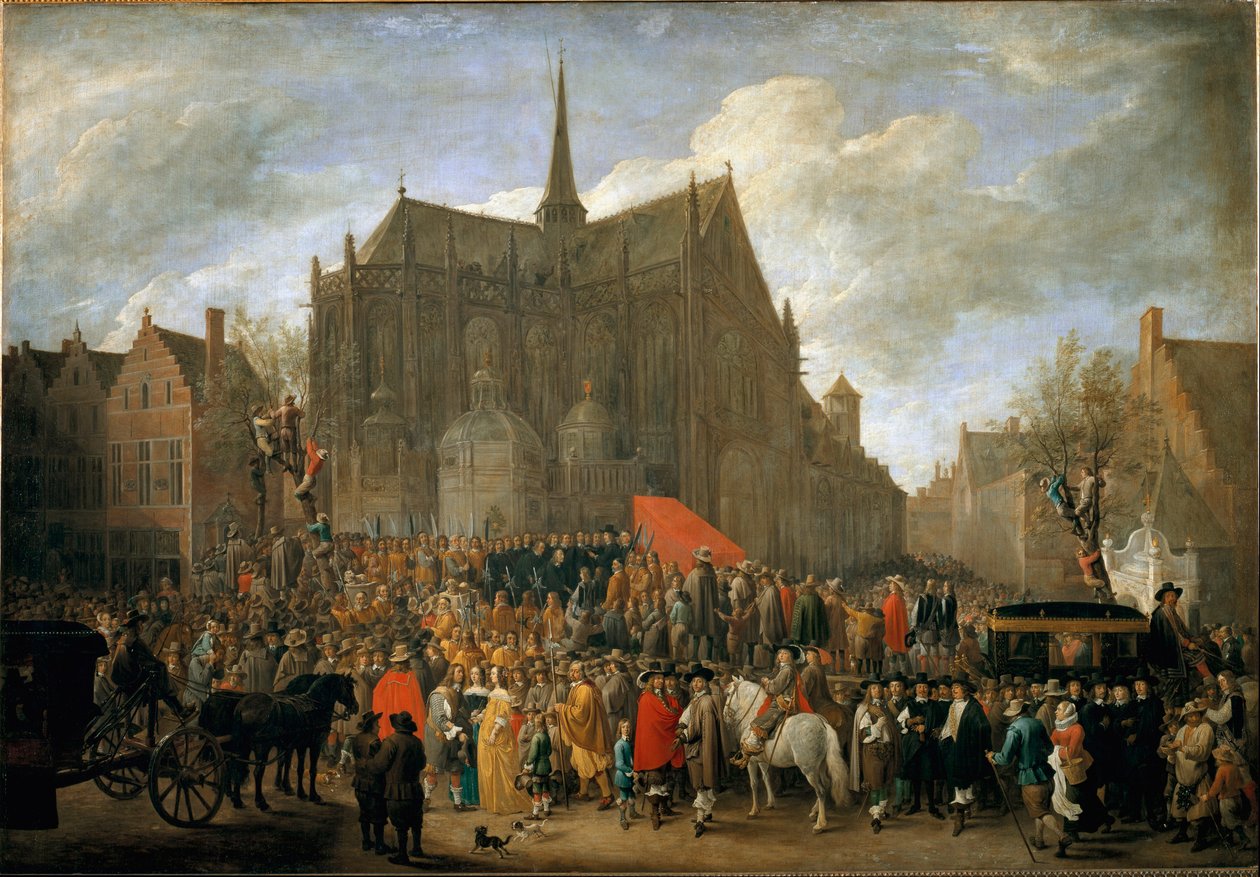 Il gioco del papegai a Bruxelles da David Teniers the Younger