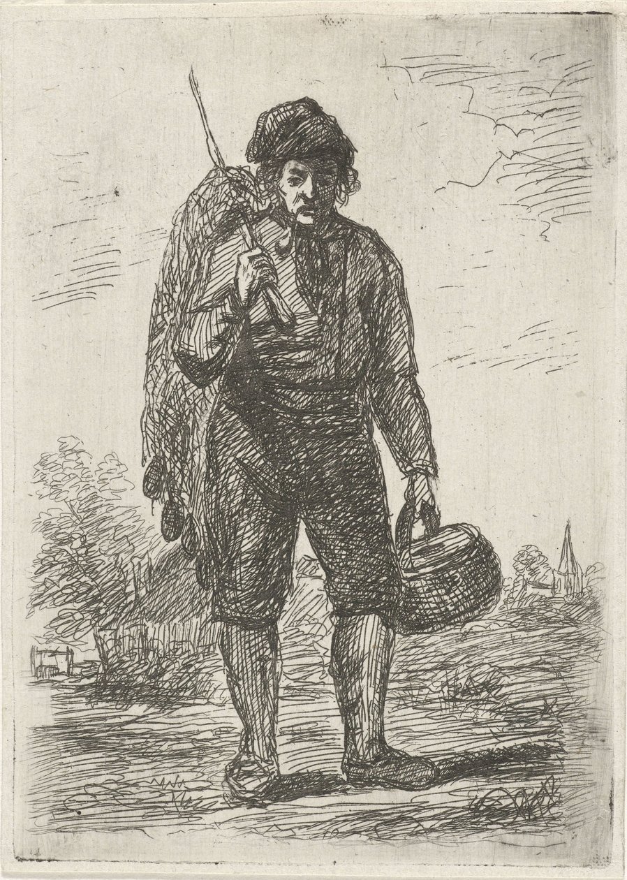 Pescatore da David van der Kellen