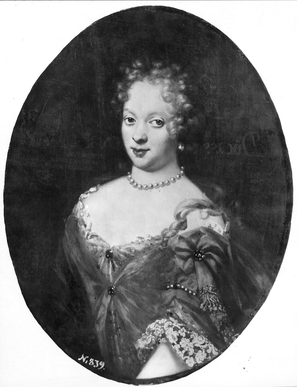 Elisabetta, 1668-1738, principessa di Meclemburgo-Güstrow da David von Krafft