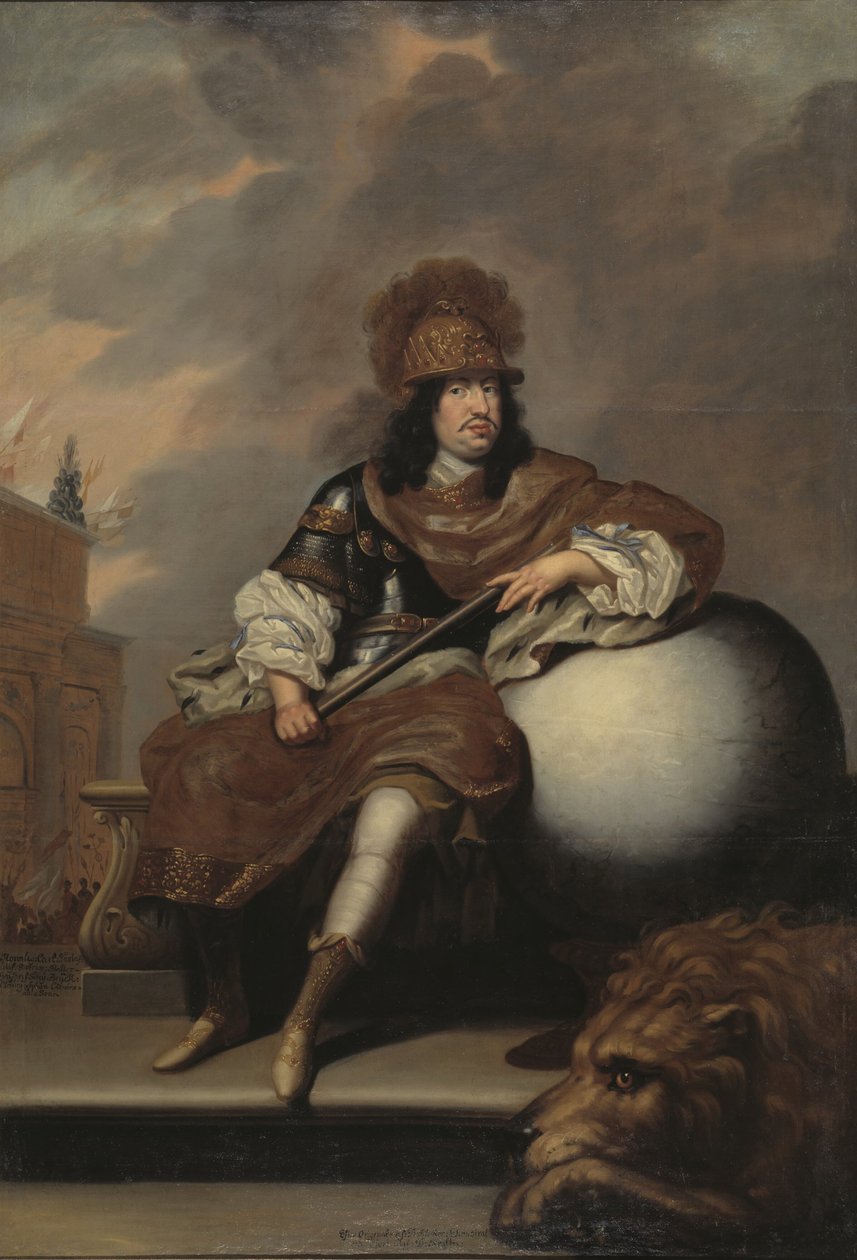 Carlo X Gustavo, 1622-1660, re di Svezia, conte palatino di Zweibrücken da David von Krafft