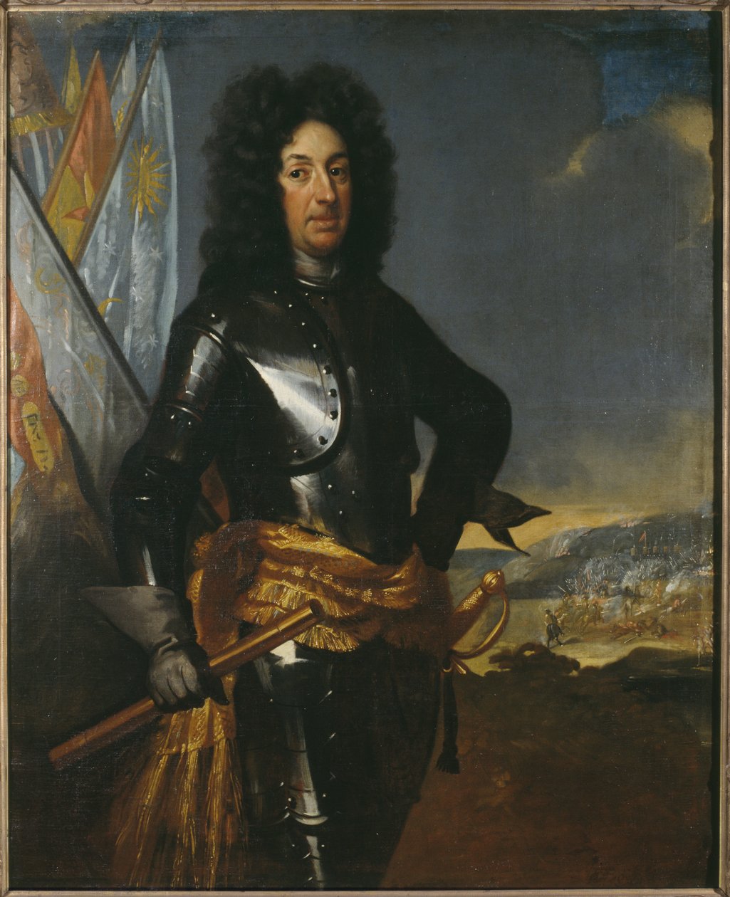 Ritratto del conte Adam Ludvig Lewenhaupt da David von Krafft