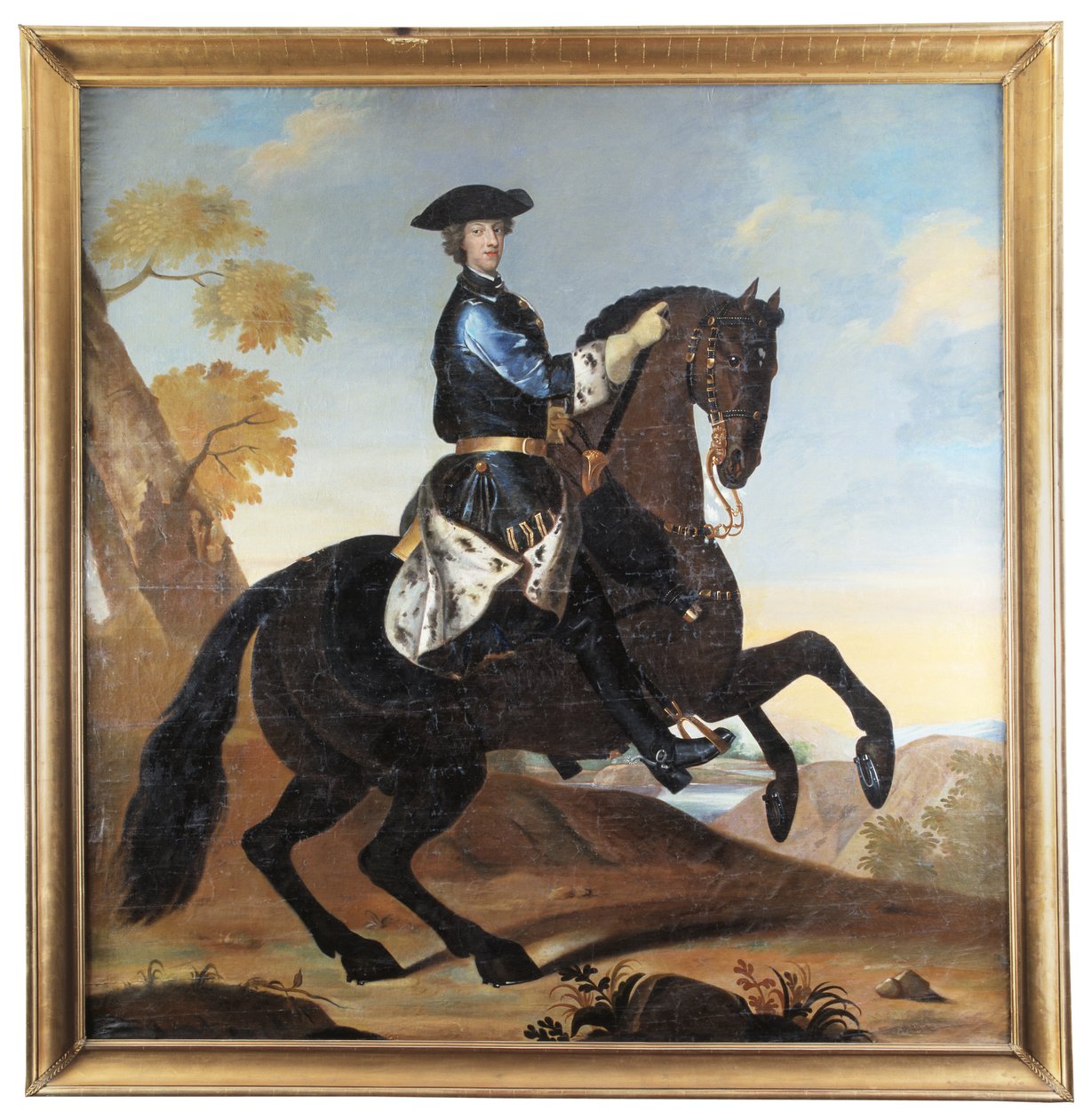 Porträt, Reiter da David von Krafft