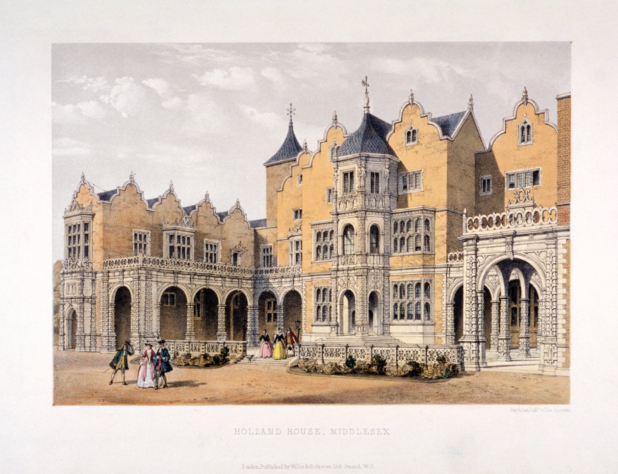 Holland House, Kensington, Londra da Day and Son