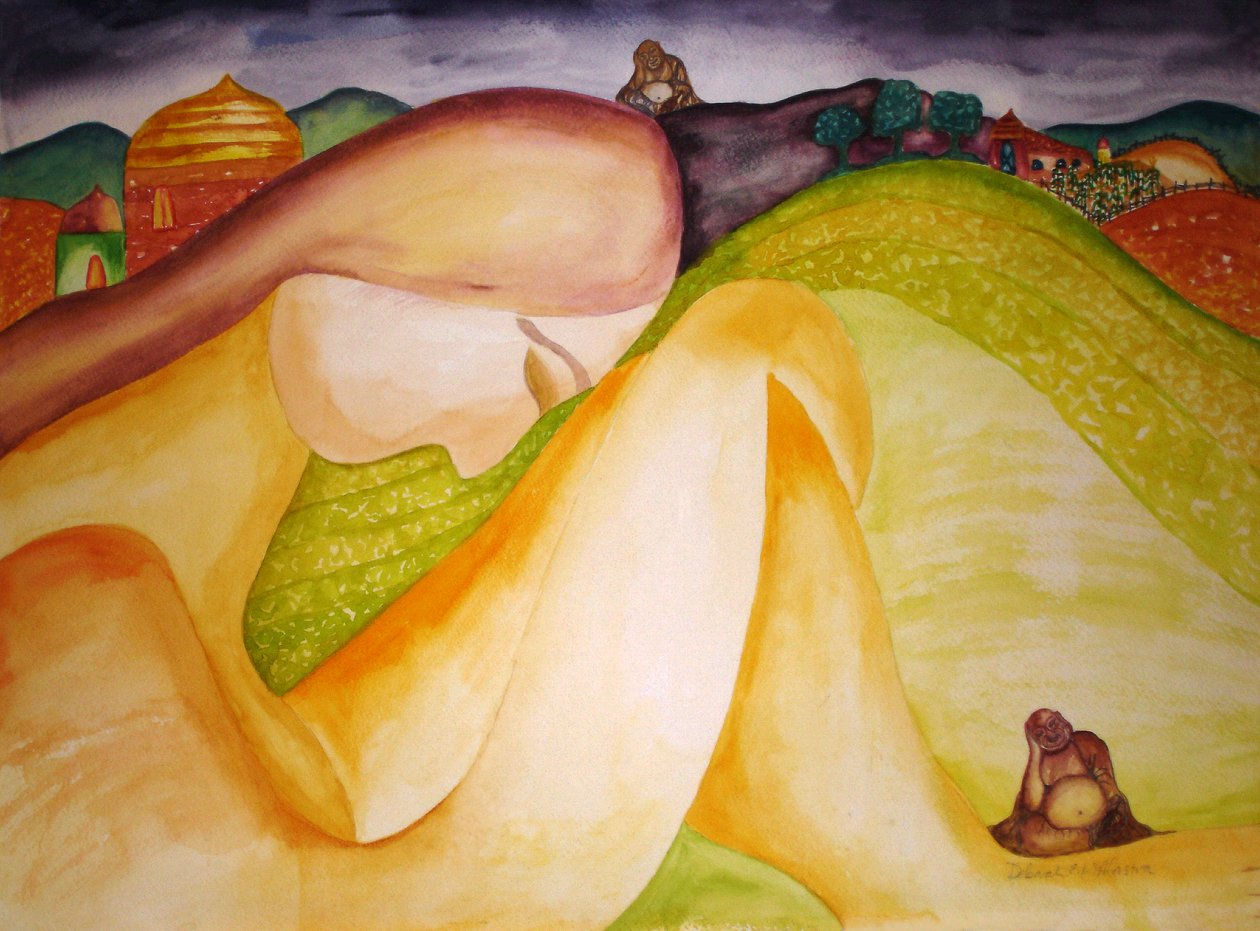 Colline del Buddha da Deborah Eve Alastra