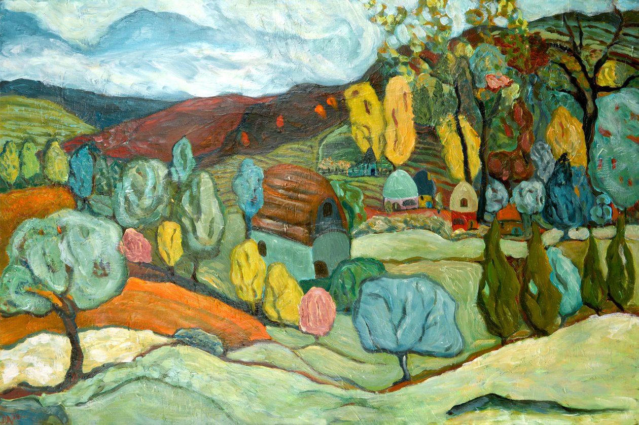Villaggio Autunno, 2019 da Deborah Eve Alastra