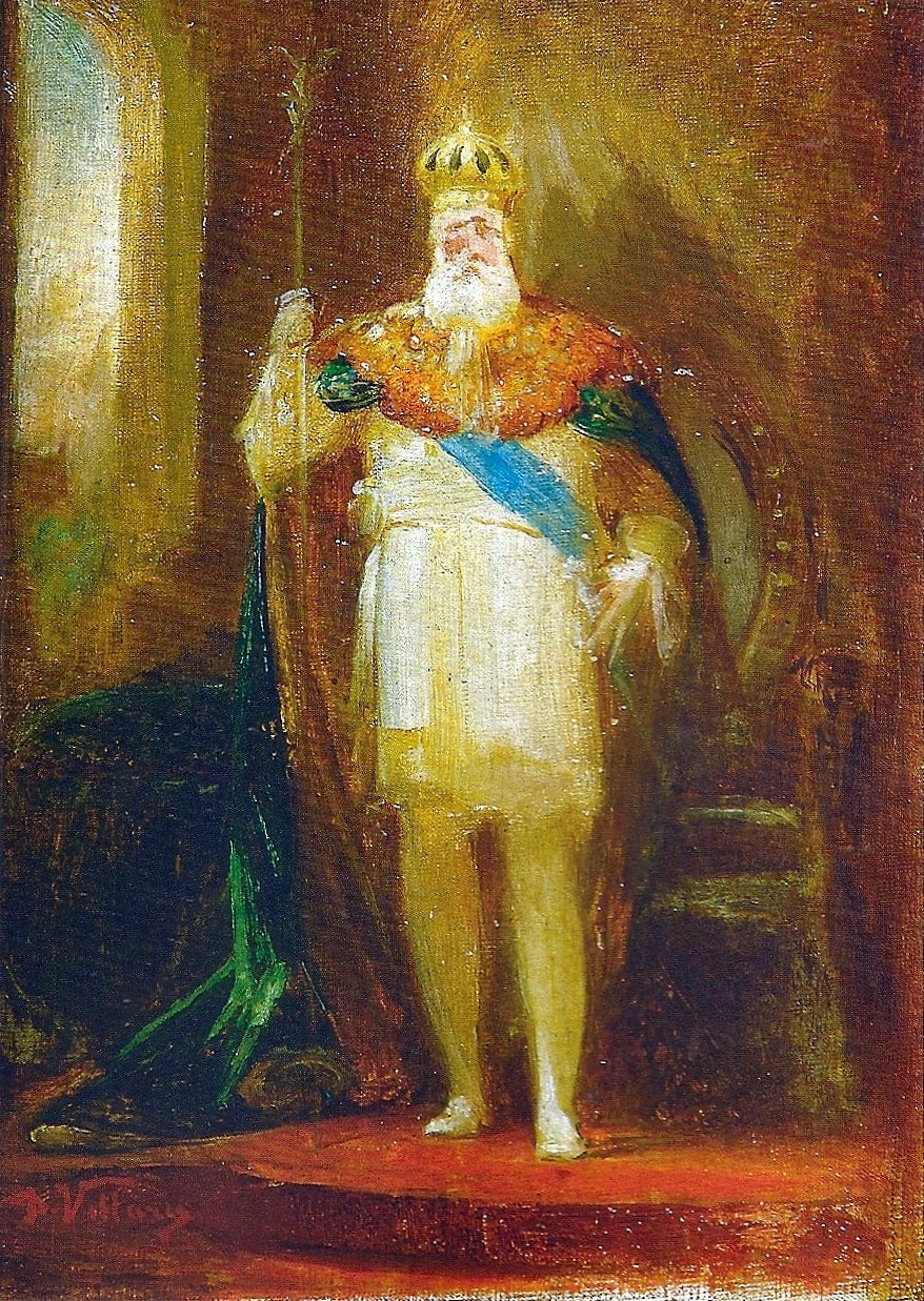 Pedro II del Brasile da Decio Villares
