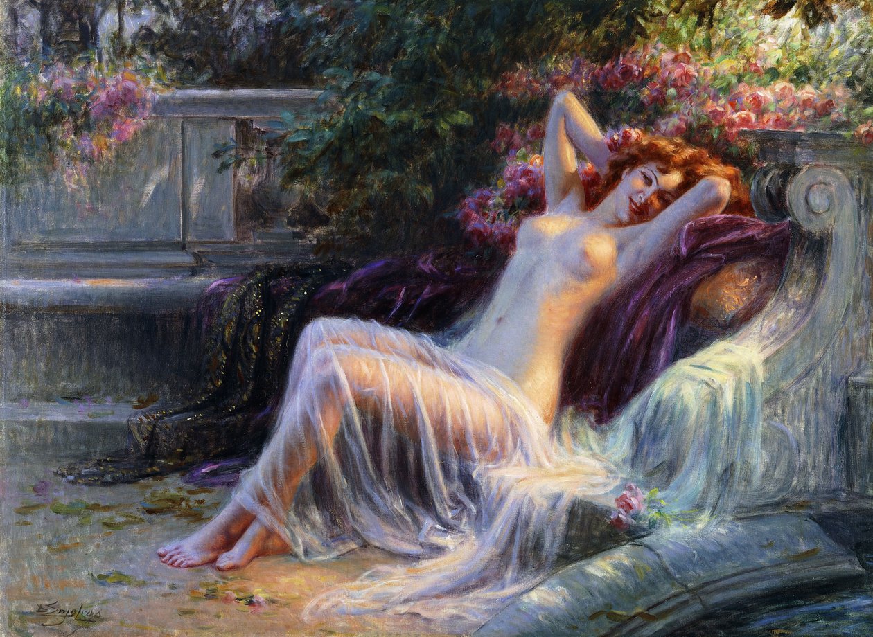 Nudo con Rose da Delphin Enjolras