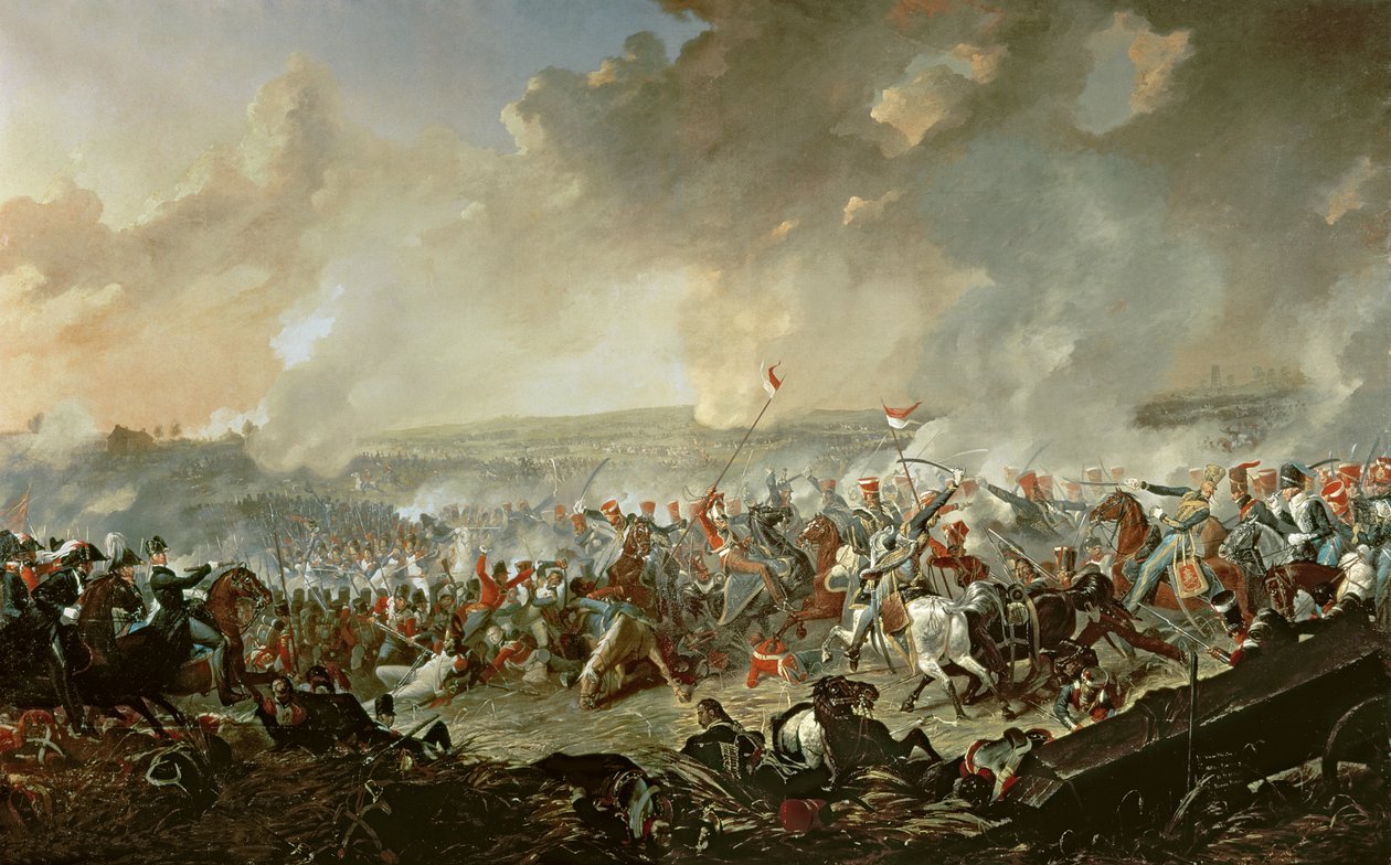 La battaglia di Waterloo, 18 giugno 1815 da Denis Dighton