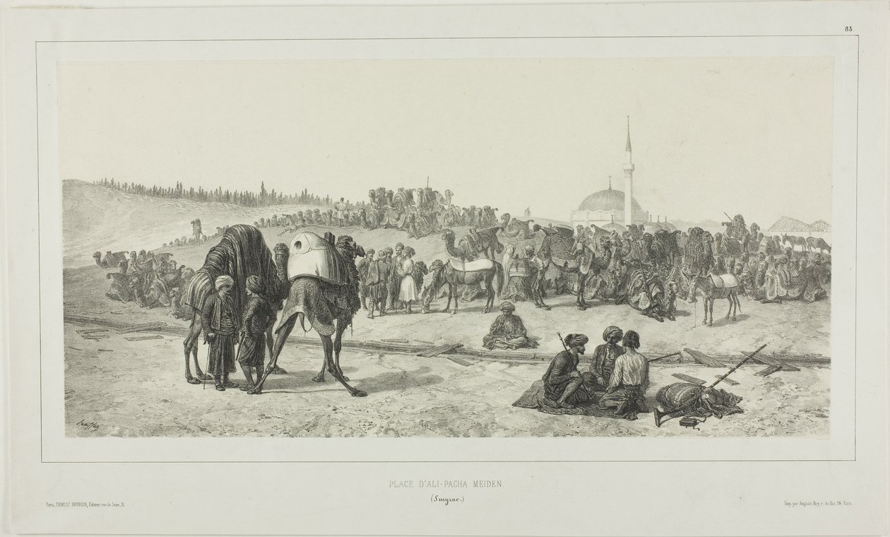 Ali-Pacha Meiden, Smirne da Denis Auguste Marie Raffet