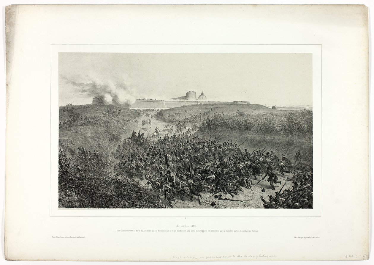 30 aprile 1849, da Souvenirs d