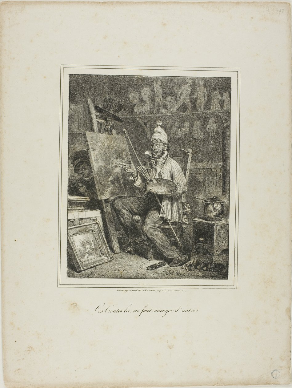 Queste croste fanno mangiare gli altri da Denis Auguste Marie Raffet