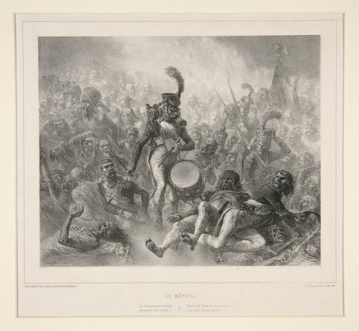 Il risveglio da Denis Auguste Marie Raffet