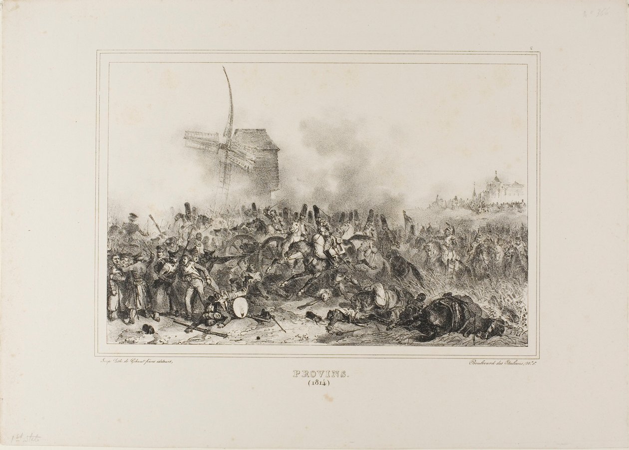 Provincia 1814 da Denis-Auguste-Marie Raffet