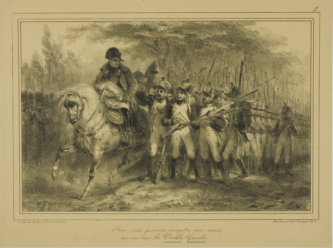 Signore, può contare su di noi come sulla Vecchia Guardia da Denis Auguste Marie Raffet