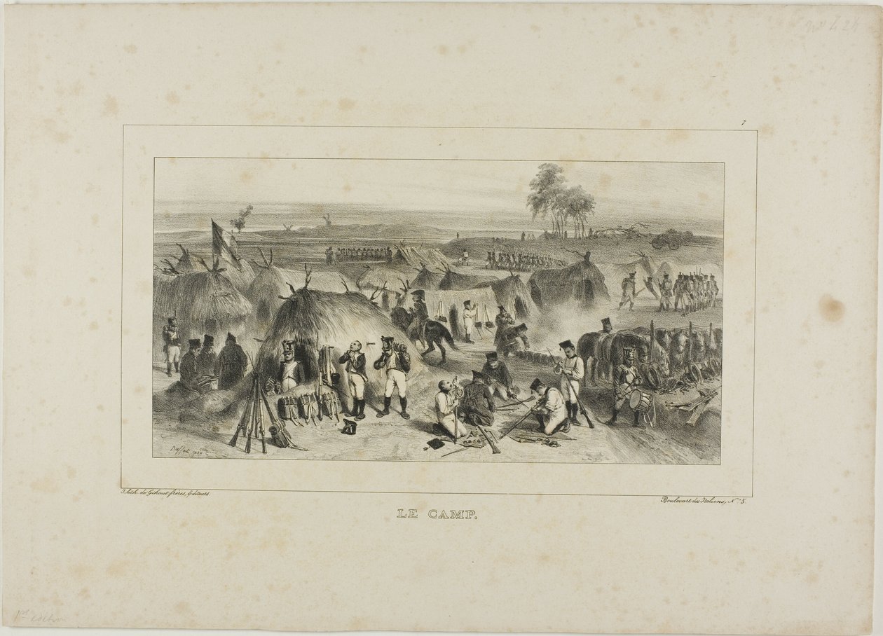 Il campo da Denis-Auguste-Marie Raffet
