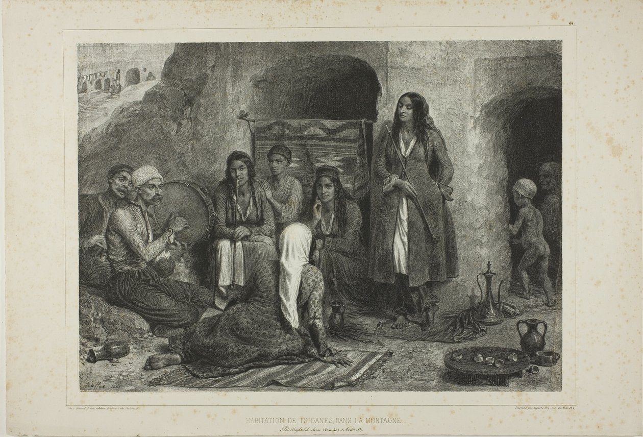 Abitazione di montagna Tsiganes da Denis Auguste Marie Raffet