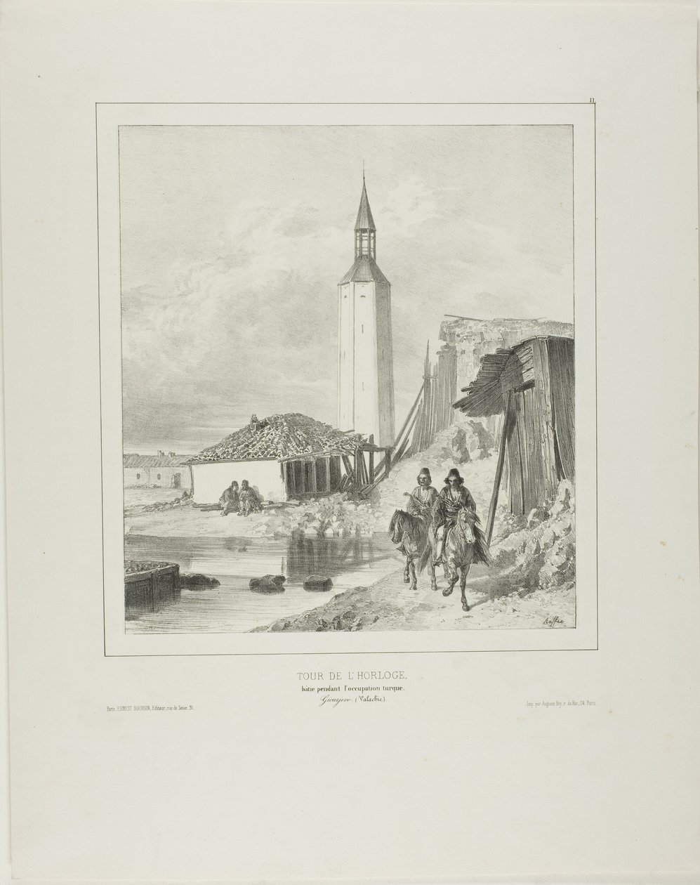 Svolta presso il Campanile, quadro in attesa dell