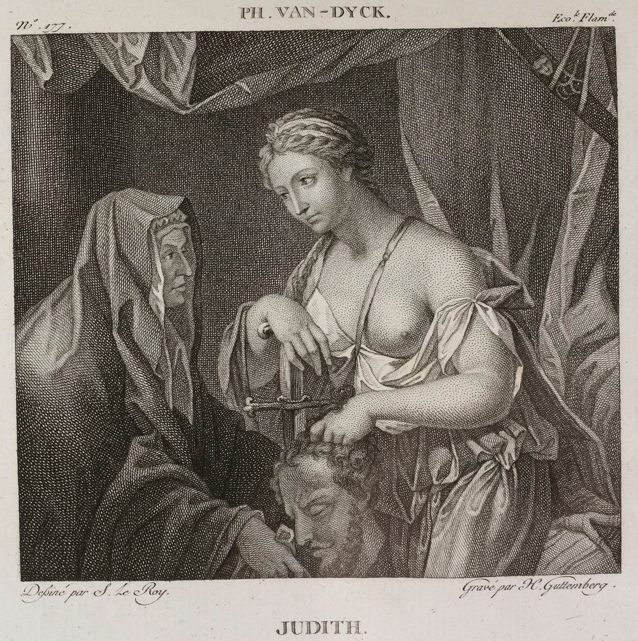 Denis-Sébastien Leroy e H. Guttemberg - Giuditta, dopo Philip van Dijk - 1802-1815 da Denis Sebastien Leroy
