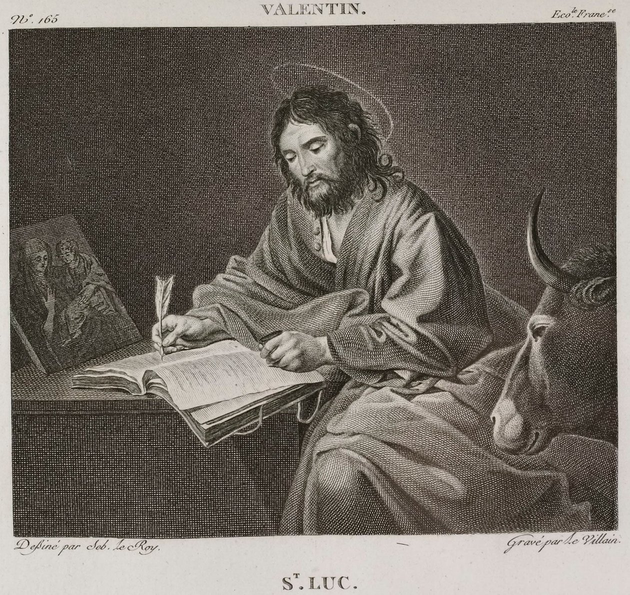 Denis-Sébastien Leroy et Petit - San Luca, dopo Le Valentin - 1802-1815 da Denis Sebastien Leroy