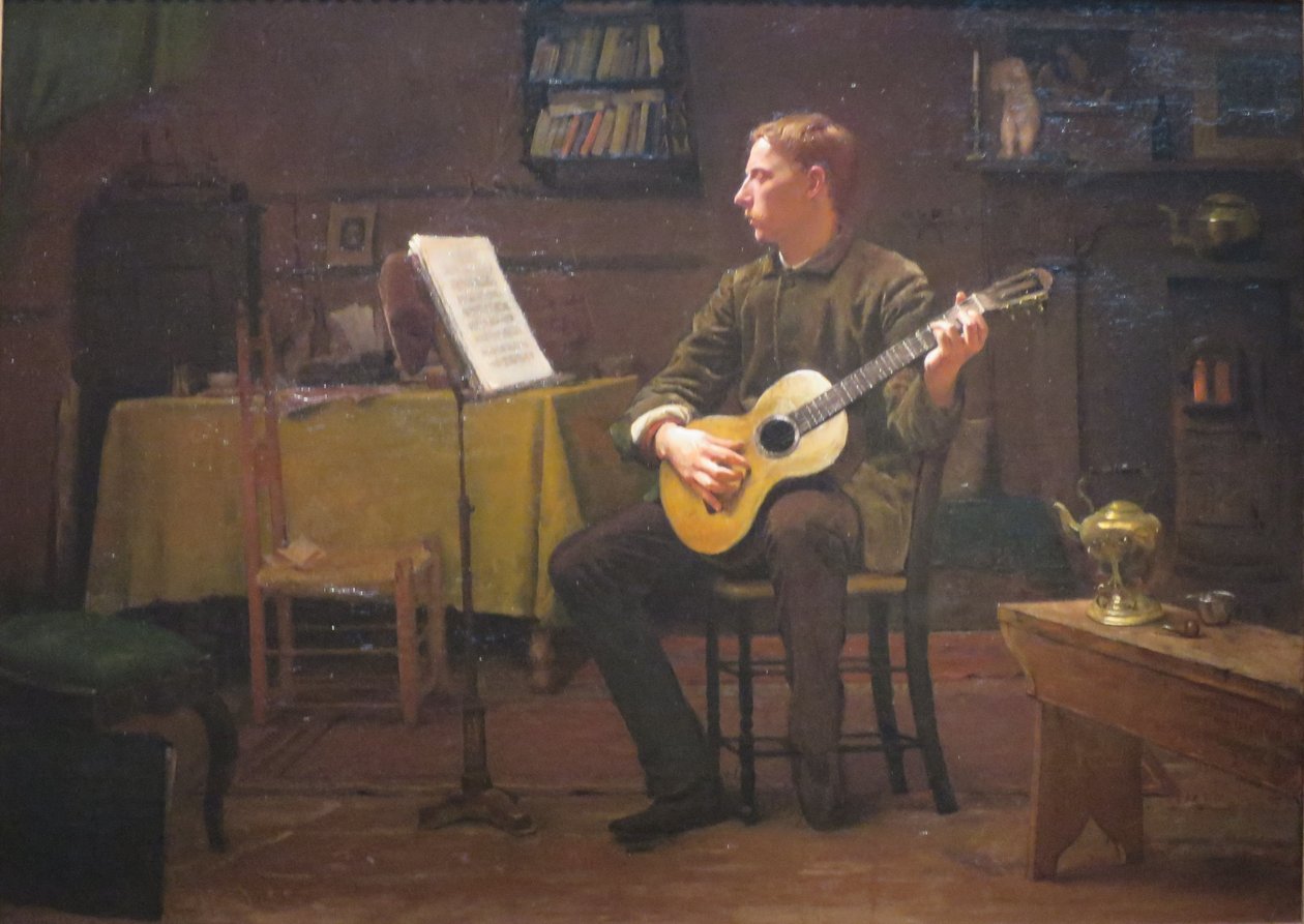 Un boemo di Dennis Miller Bunker, 1885 da Dennis Miller Bunker