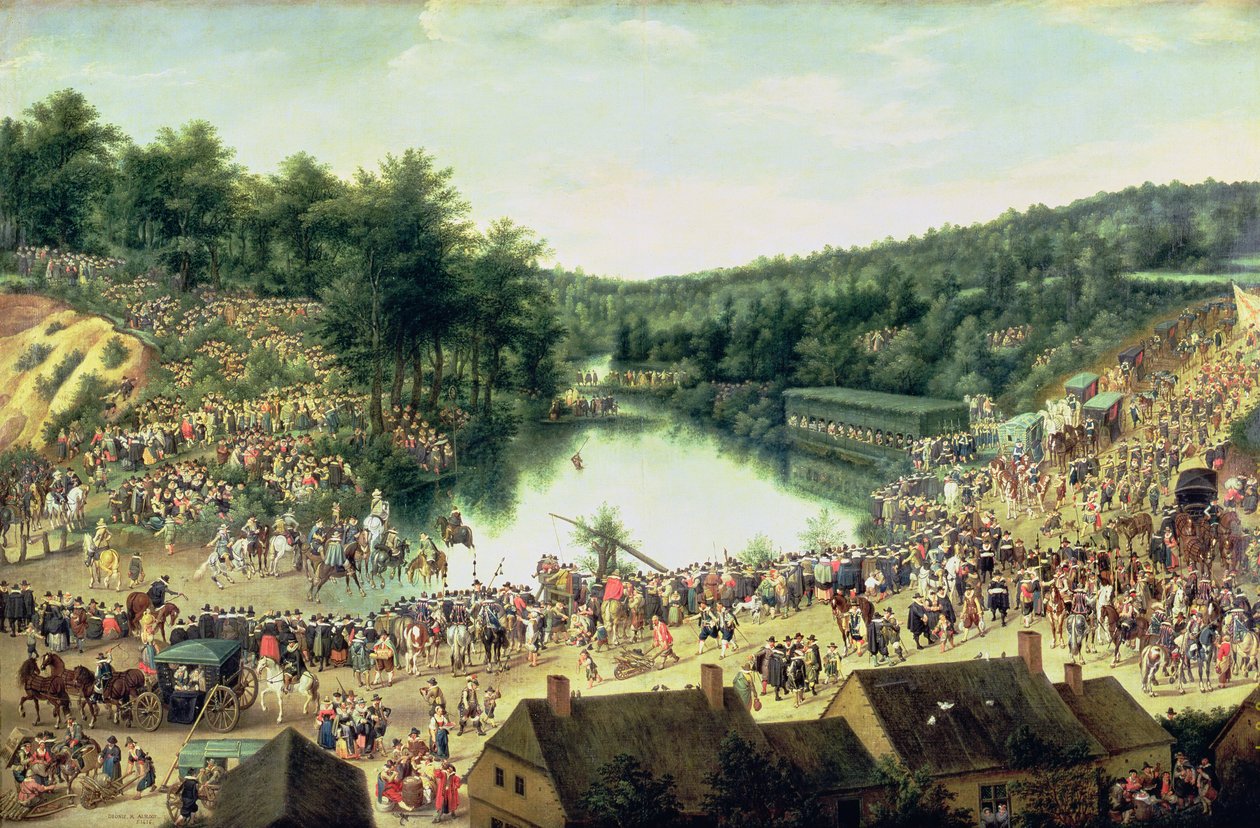 Festa della Madonna del Bosco da Denys van Alsloot